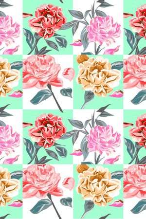 春夏华亿平台印花华亿平台图片