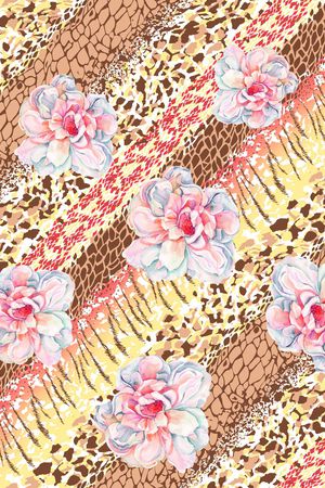 春夏华亿平台印花华亿平台图片