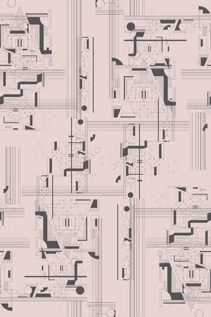 几何印花华亿平台图片