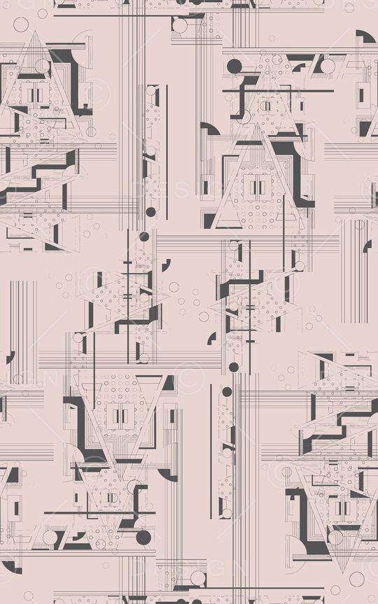 几何印花华亿平台图片