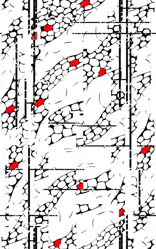 几何印花华亿平台图片