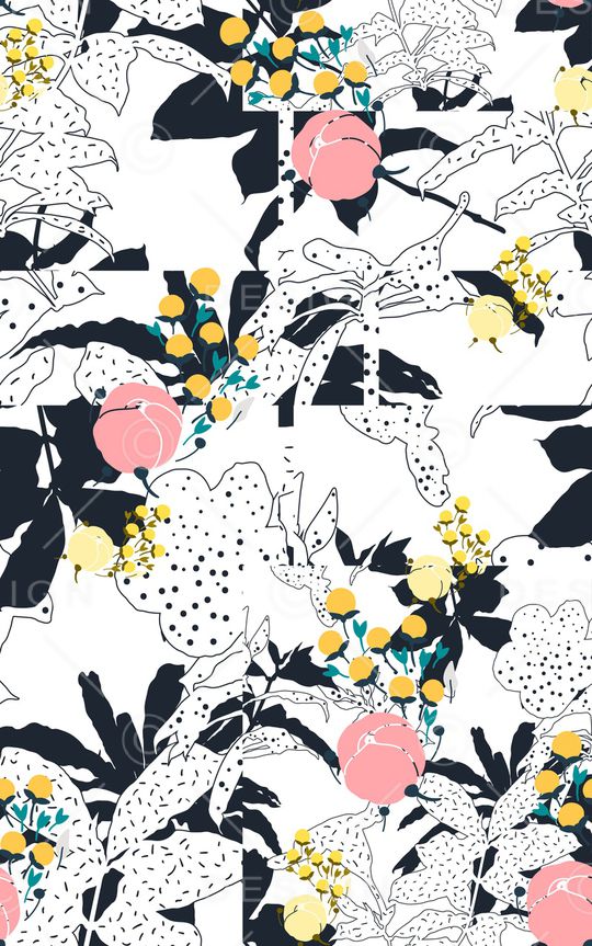 几何印花华亿平台图片