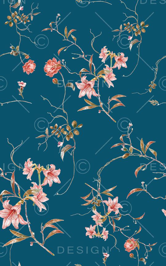 小碎花印花华亿平台图片