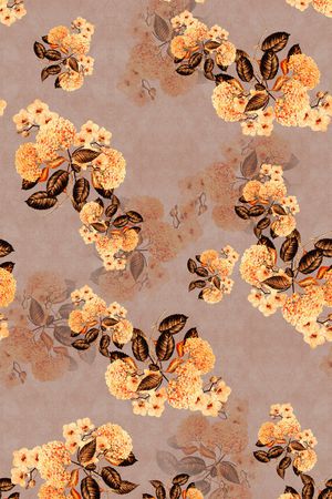 小碎花印花华亿平台图片