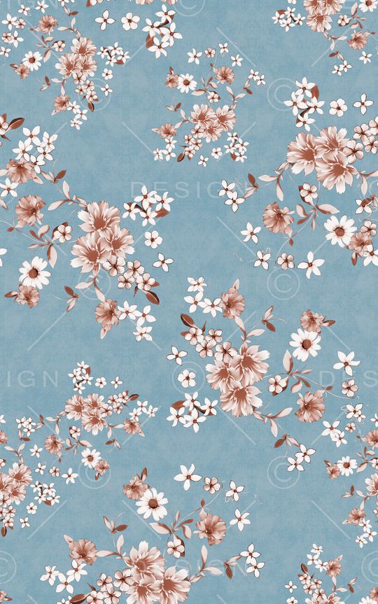 小碎花印花华亿平台图片