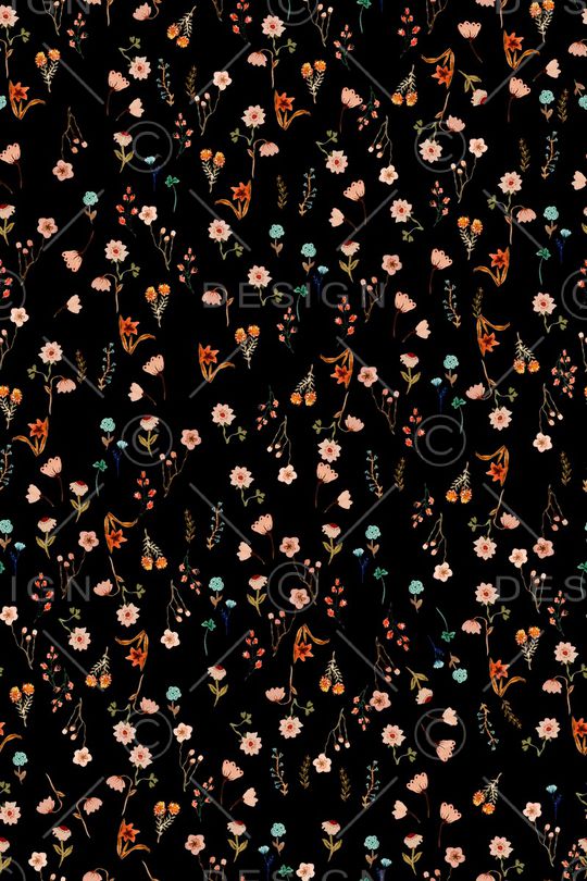 小碎花印花华亿平台图片