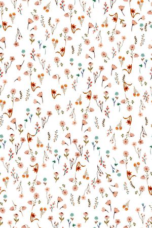 小碎花印花华亿平台图片