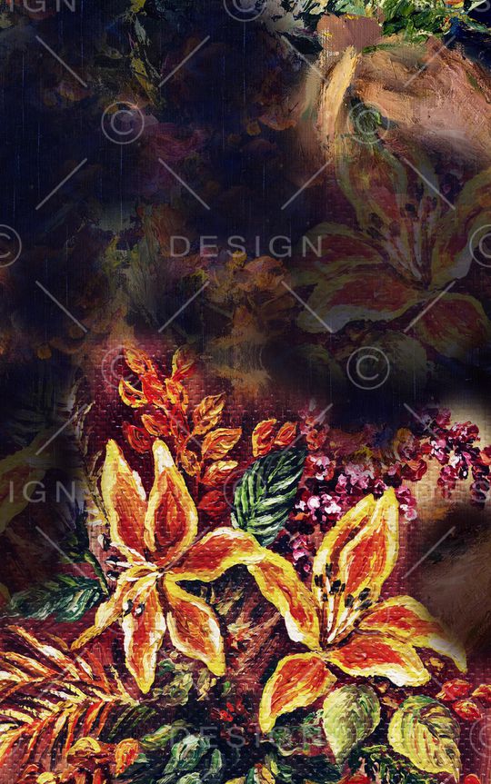 真丝印花华亿平台图片