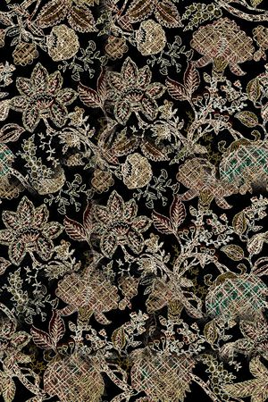 复古印花华亿平台图片