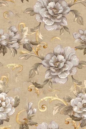 复古印花华亿平台图片