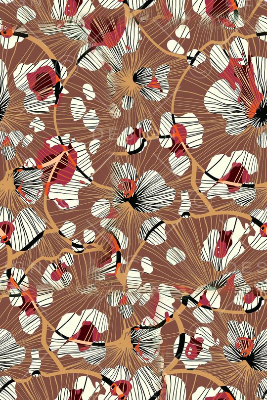 抽象印花华亿平台图片