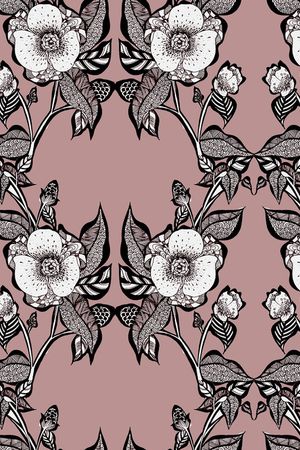 植物印花华亿平台图片