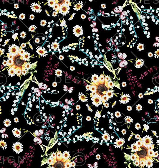 小碎花印花华亿平台图片