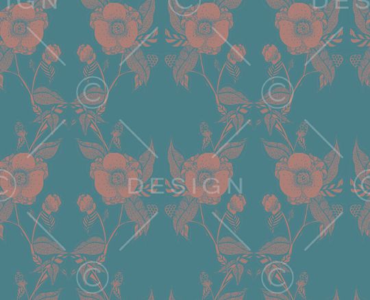 植物印花华亿平台图片