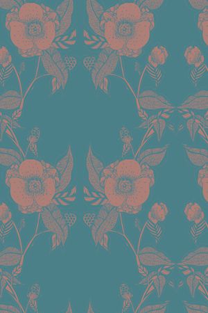 植物印花华亿平台图片