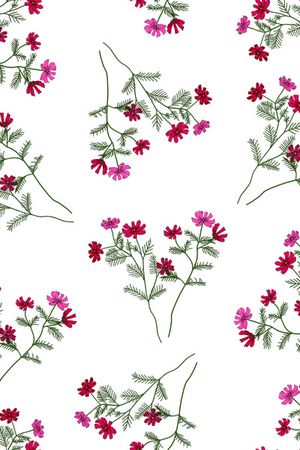 小花卉印花华亿平台图片