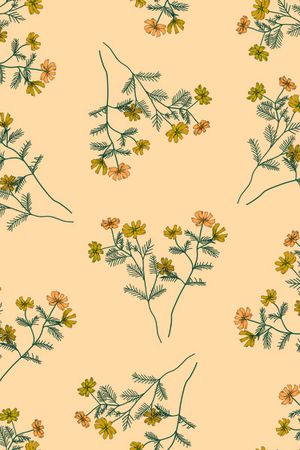 小花卉印花华亿平台图片