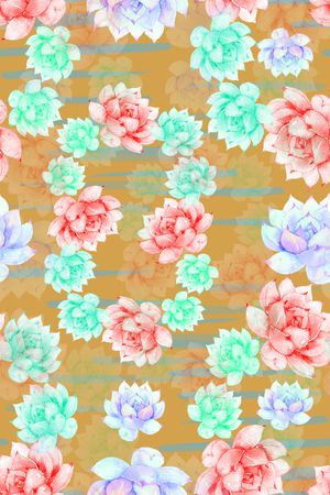 植物印花华亿平台图片