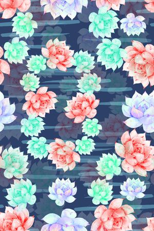 植物印花华亿平台图片