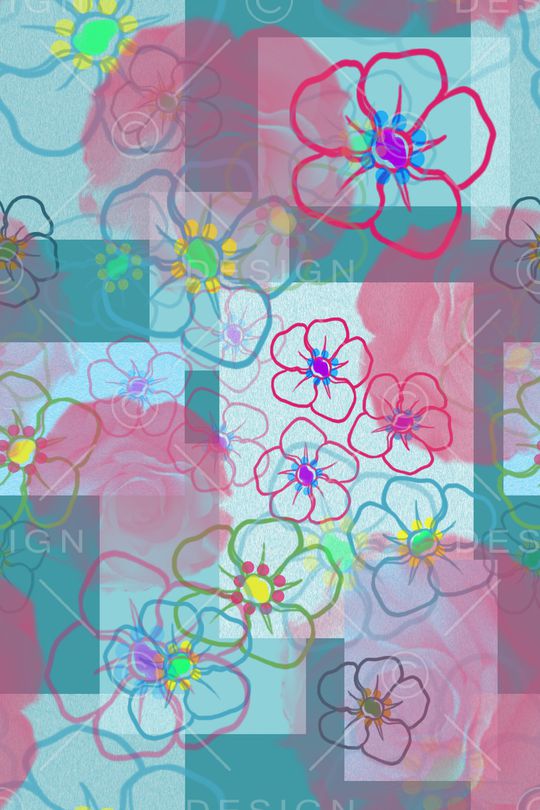 植物印花华亿平台图片