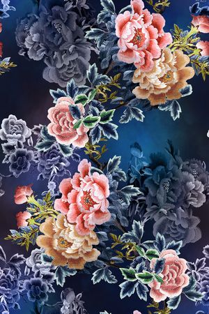 大牌风印花华亿平台图片