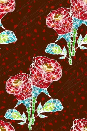 线条印花华亿平台图片