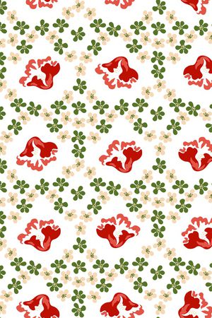 春夏华亿平台印花华亿平台图片