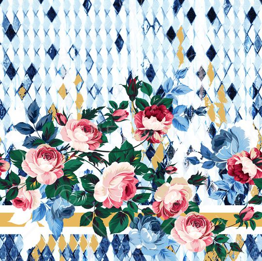 扎染华亿平台印花华亿平台图片