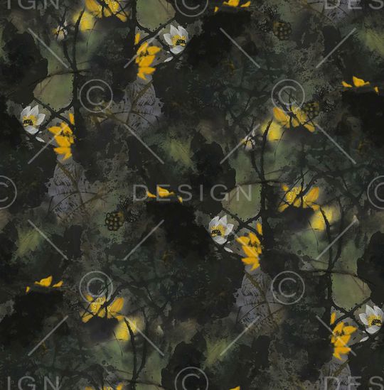 向日葵印花华亿平台图片