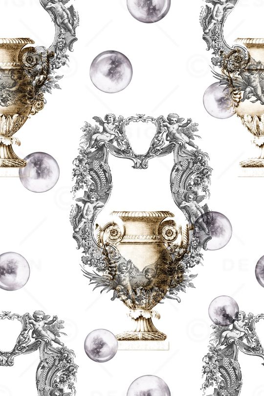 花瓶印花华亿平台图片