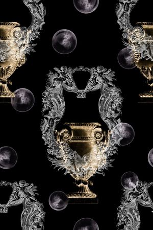 几何印花华亿平台图片