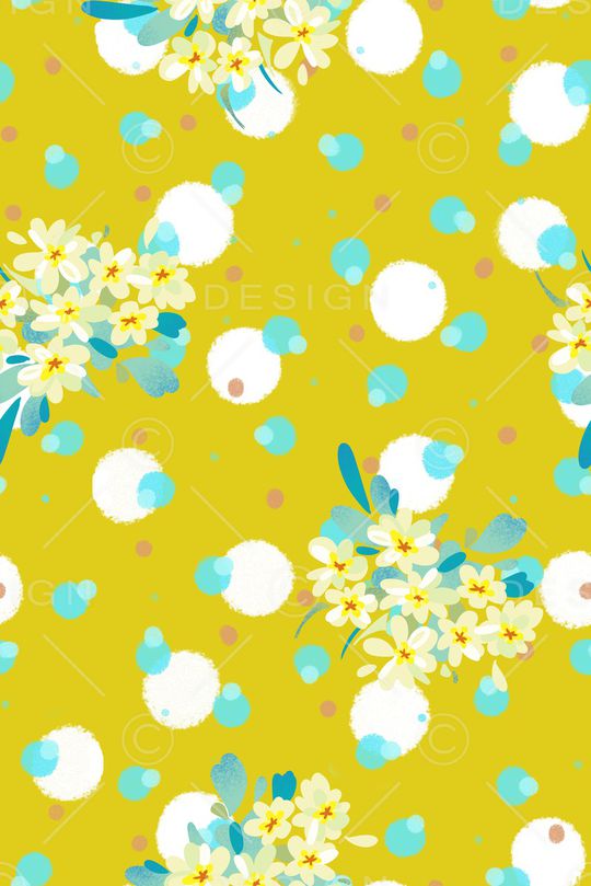 春夏华亿平台印花华亿平台图片