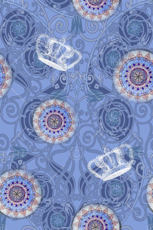 古典花纹印花华亿平台图片