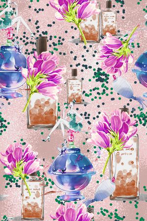 春夏华亿平台印花华亿平台图片