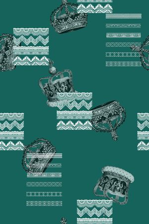 古典花纹印花华亿平台图片