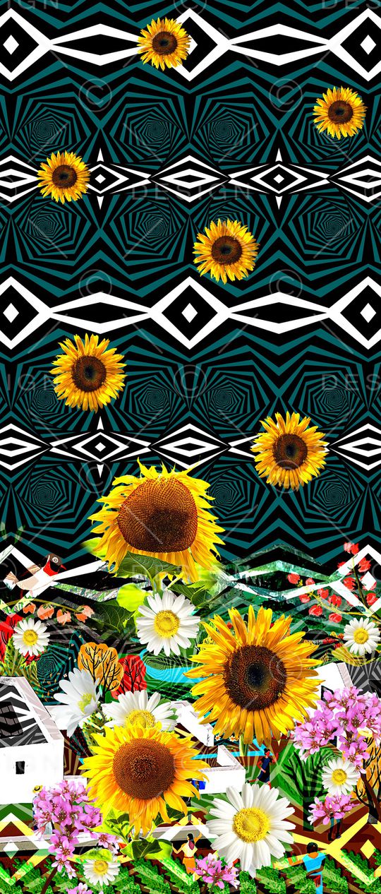 几何印花华亿平台图片