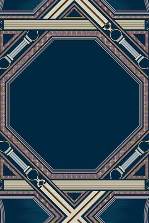 几何印花华亿平台图片