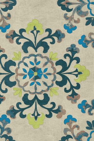 古典花纹印花华亿平台图片