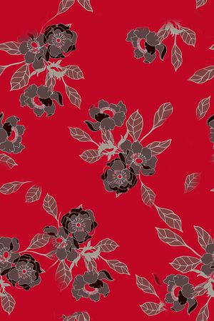 春夏华亿平台印花华亿平台图片