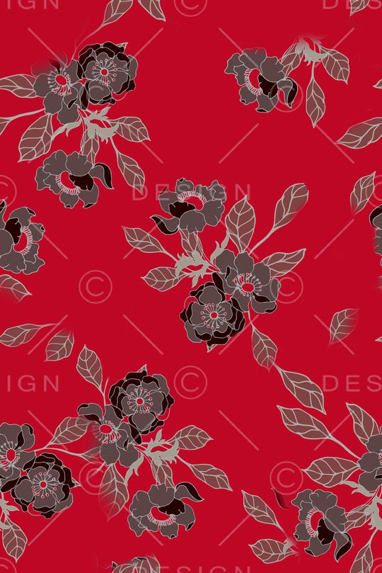 春夏华亿平台印花华亿平台图片