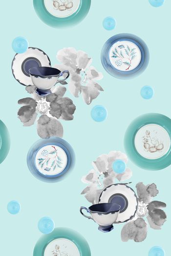 1204124-大小圆瓷器波点