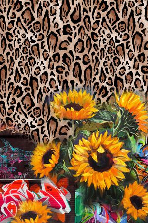 春夏华亿平台印花华亿平台图片