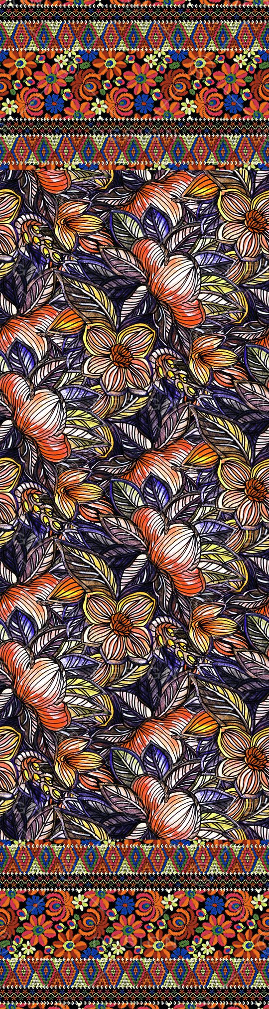 民族风印花华亿平台图片