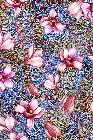 女装印花华亿平台图片