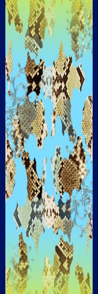 蛇纹印花华亿平台图片