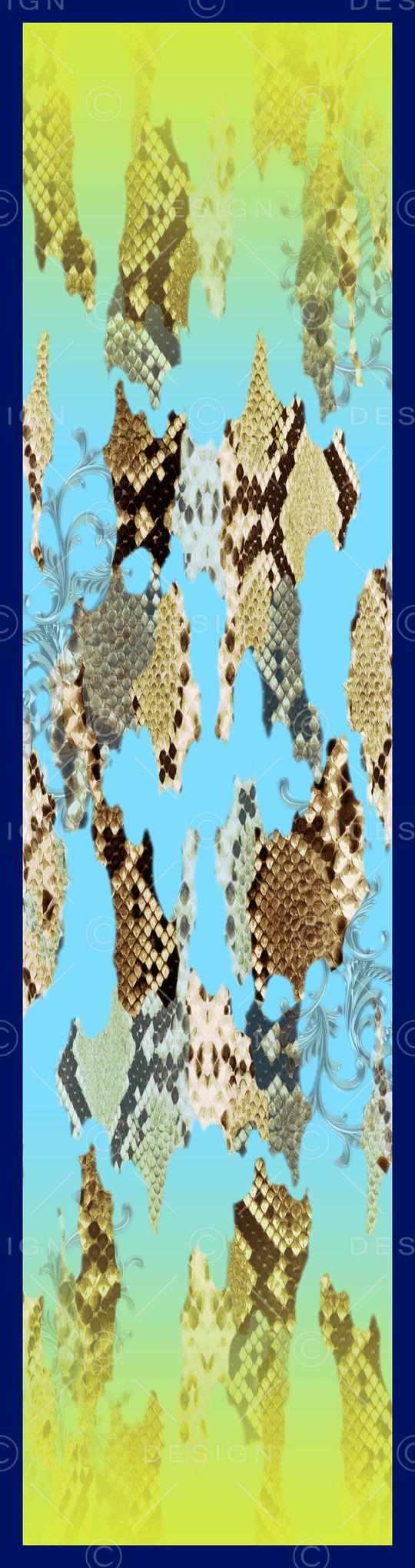 蛇纹印花华亿平台图片