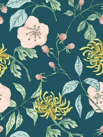 1204620-复古花卉(配色a)