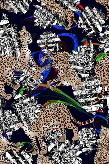 大牌风印花华亿平台图片