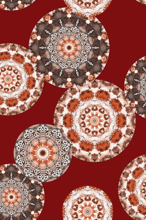 抽象印花华亿平台图片