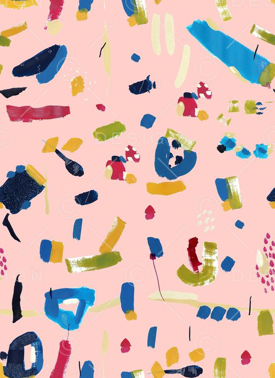 笔触印花华亿平台图片